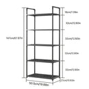 Estante de almacenamiento multiusos, organizador independiente de metal y plástico duradero, para cocina, baño y sala de estar, con microondas, libros y pequeños electrodomésticos.