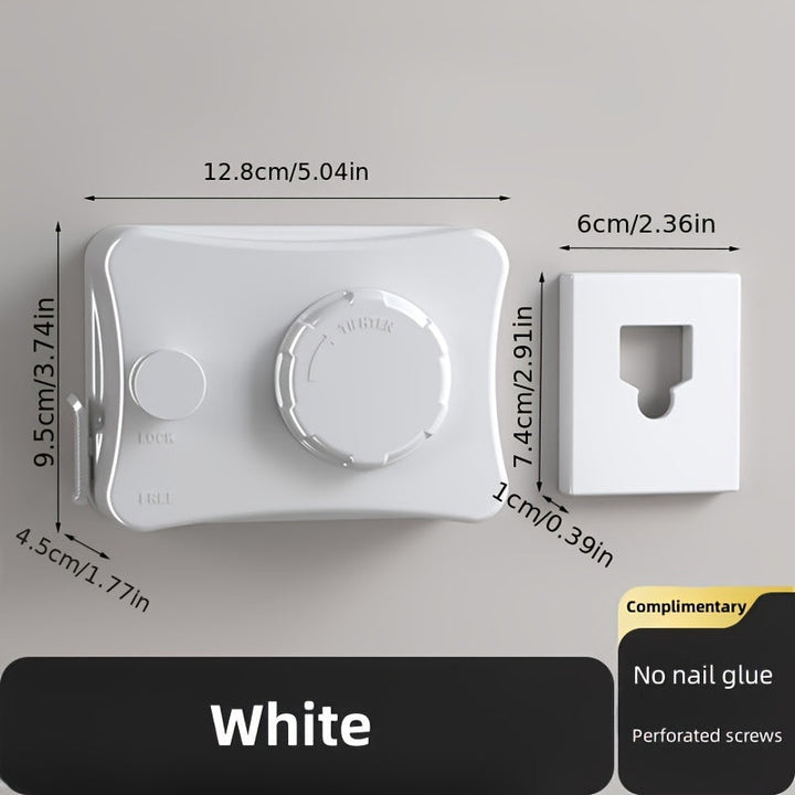 1 Tendedero De Acero Inoxidable 304, Cuerda De Lavandería Retráctil De 5,1 Metros, Cuerda De Secado Invisible Para Interiores, Habitación De Alquiler, Balcón, Toalla Para Secar Ropa, Edredón, Línea De Secado De Ropa, 5,1 M/200,8 Pulgadas