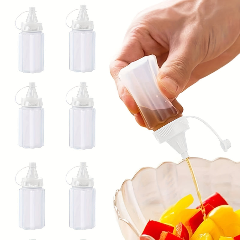 Barbacoa al aire libre, botella de condimentos portátil para picnic, botella de extrusión de salsa de tomate doméstica, botella distribuidora de salsas exprimible
