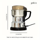 Moledora Eléctrica EANE - Molino de Acero Inoxidable Resistente con Motor de 12500 RPM para Molienda Rápida de Café, Granos y Especias - Compatible con Enchufe US 110V, Ideal para Baristas, Panaderías y Cocinas Domésticas, Diseño Duradero, Operación a Al