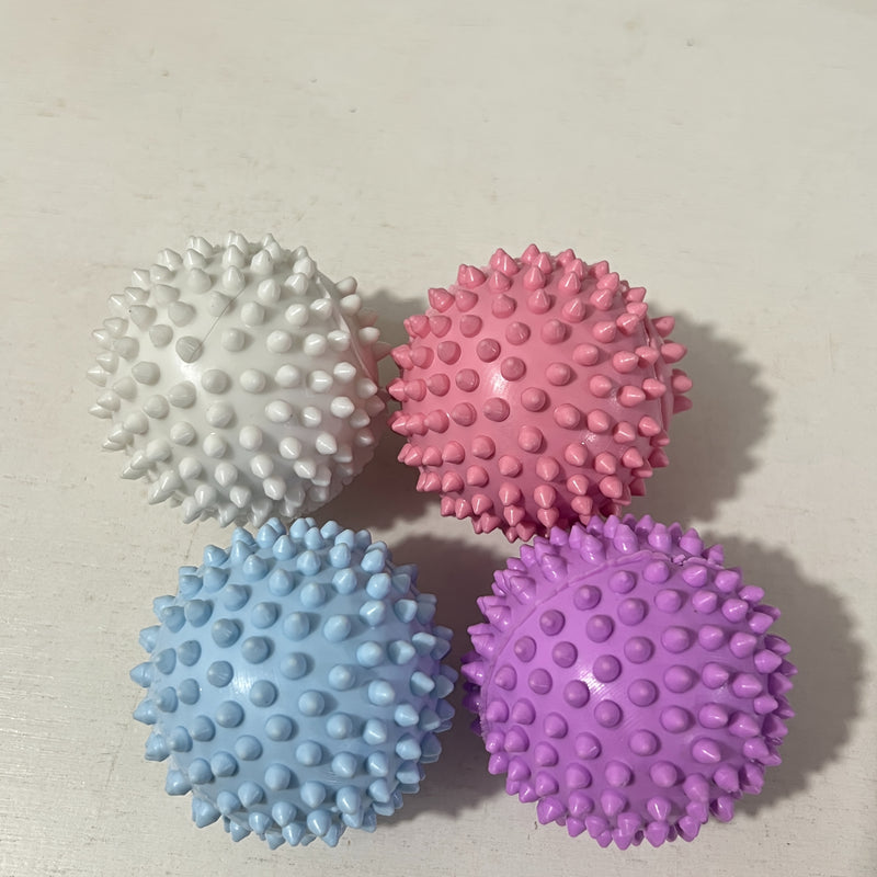 Conjunto de 4 bolas de lavandería reutilizables - Elimina pelo, suaviza la ropa, previene el enredamiento, reduce las arrugas, no se necesita electricidad.