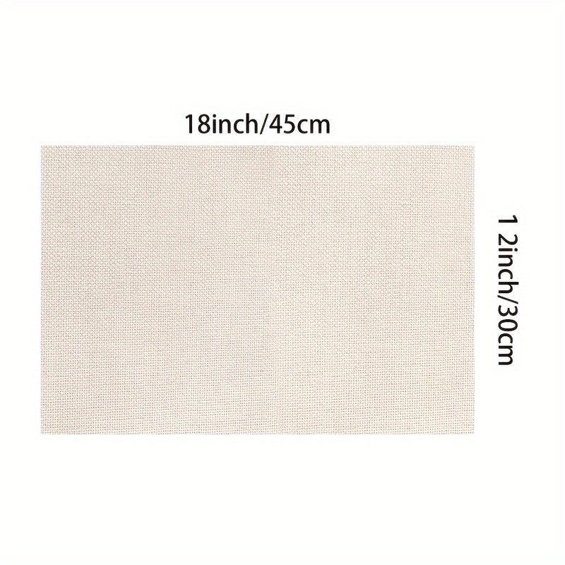 Conjunto de 4 manteles individuales de poliéster - 12x18 tapetes rectangulares tejidos para mesa de comedor, lavado a mano, decoración floral para fiestas mexicanas Cinco de Mayo y Día de Muertos