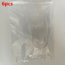 2/8/10 piezas de soporte adhesivo para varilla telescópica, ganchos de pared sin perforación, soporte fijo para barras cruzadas, para uso doméstico