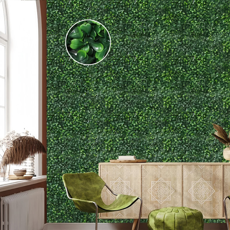 3 paquetes de paneles de césped artificial de hiedra - Pared de césped falso resistente a la radiación UV de PE, 120 cm x 60 cm, gran decoración colgante para exteriores/interiores, resistente al tiempo, para jardín, patio, hotel, Acción de Gracias, Navi
