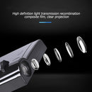 4pcs Luces de Proyección LED, Luz de Bienvenida Super Brillante Electromagnética, Fácil y Cómoda Instalación para Puertas de Coche + 4 Pegatinas Reflectantes, Fáciles de Instalar - Adecuado para la Mayoría de los Autos