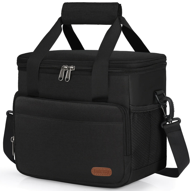 Nevera Térmica Dakuly para Hombres y Mujeres, Reutilizable, 12 Latas (10L), Antifugas con Correa Ajustable, Ideal para Trabajo, Oficina o Picnic, , Regreso a Clases