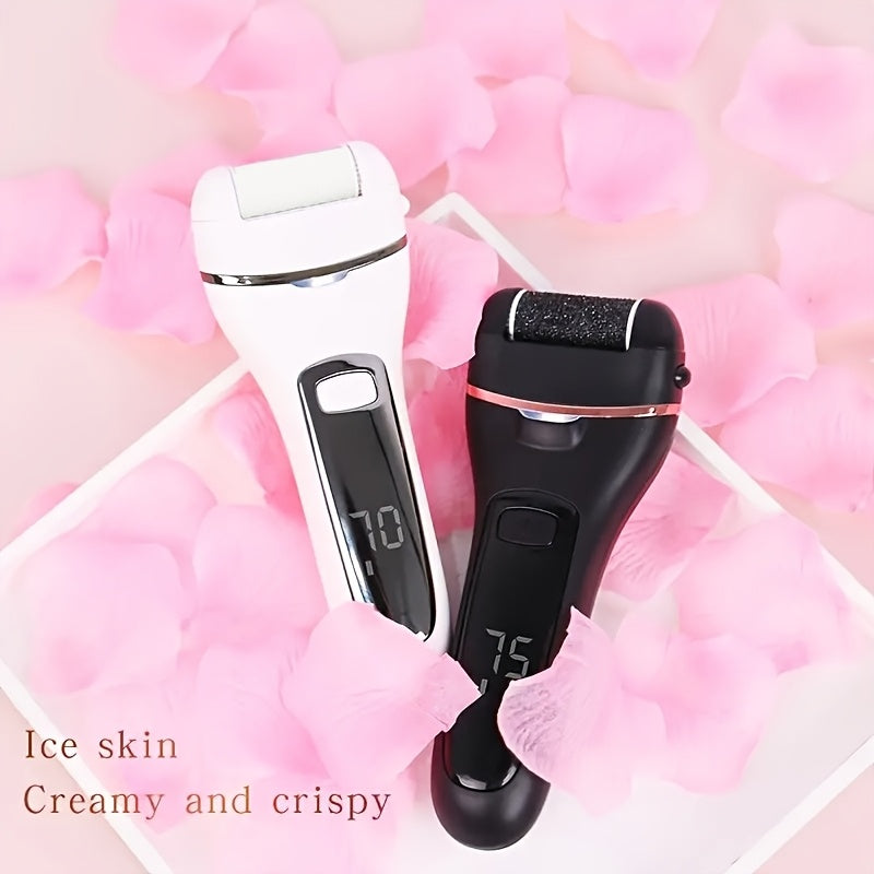 2 Juegos de Cabezas de Ablante (Blanco, Negro) Limpia Plantas Eléctricas USB, Exfoliador de Plantas Eléctrico USB, Esponja de Plantas Portátil y Exfoliador, Herramienta de Cuidado de Plantas Profesional para Eliminación de Beige Muerto, para Beige Muerto