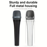 Micrófono dinámico profesional E945 con cable, forma de corazón, adecuado para actuaciones en escena, grabación de karaoke de DJ, programas de voz, transmisión, juegos, cantantes de bar KTV.