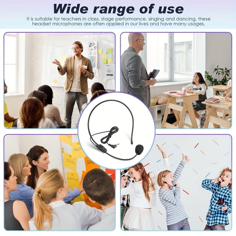 [Micrófono USB flexible] Micrófono de diadema con cuello flexible USB para cantar, streaming y videoconferencias - Sin necesidad de baterías, negro, conector jack de 3.5mm