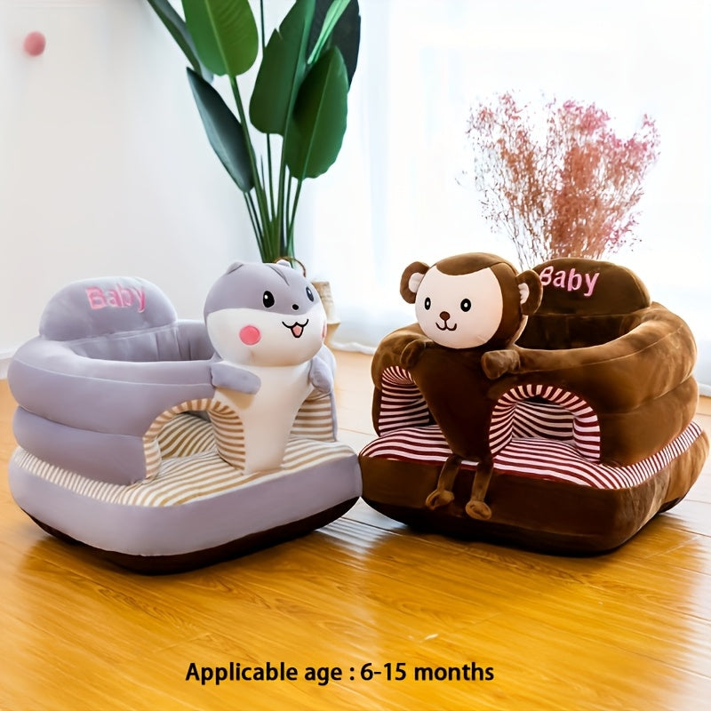 sofá para bebé con diseño infantil, silla de aprendizaje para sentarse, sofá grueso y cómodo para niños - silla de apoyo para aprender a sentarse