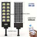 504 luces solares LED para exteriores, con controlador, funcionamiento automático del atardecer al amanecer, ideales para patios, terrazas y jardines