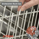 50 piezas de cubiertas protectoras para estanterías de lavavajillas hechas de material de PVC duradero - Con ajuste seguro, protección de bordes afilados y fácil instalación, lo que la convierte en una sustitución práctica para estanterías de lavavajilla