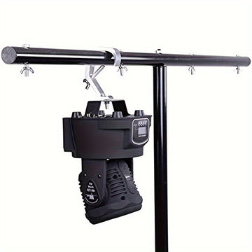 Gancho de Luz de Escenario de Aleación de Aluminio - Soporte Versátil para Lámpara de Haz y Cabeza Vibrante, Instalación Fácil