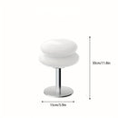 1 pieza de lámpara de mesa Macaron Hamburger - Luz ambiental con control de intensidad alimentada por USB con 3 modos de iluminación, luz blanca/natural/cálida, estilo Art Deco para sala de estar, dormitorio, oficina en casa - Ideal para mesitas de noche