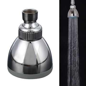Rociador de Ducha de Alta Presión 360° Giratorio Ajustable en ABS Plástico con Boquillas Fáciles de Limpiar - Diseño Clásico Montado en Pared para Mejoras del Hogar, Estilo Elegante y Material Resistente, Moderno para Limpieza Rápida