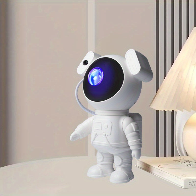 1 pieza de YETHKE Astronauta para proyector de estrellas de la galaxia con nebulosa, temporizador y control remoto - Espectáculo de luz RGB alimentado por USB para dormitorio, techo, fiestas - Regalo ideal para adultos, iluminación de fiestas, tema cósmi