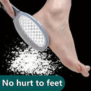 Limpiador de Pies Hipoalergénico - Mango Ergonómico para Exfoliación Suave, Herramienta Pedicura Sin Daño, Cuidado y Eliminación Manual Portátil en Beige Claro Seco