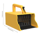 1 pieza de pala de recolección de arándanos azules ergonómica con pala de metal y peine, herramienta de recolección de arándanos duradera de plástico, mango fácil de agarrar para una recolección eficiente de frutas, herramienta de jardinería para recolec