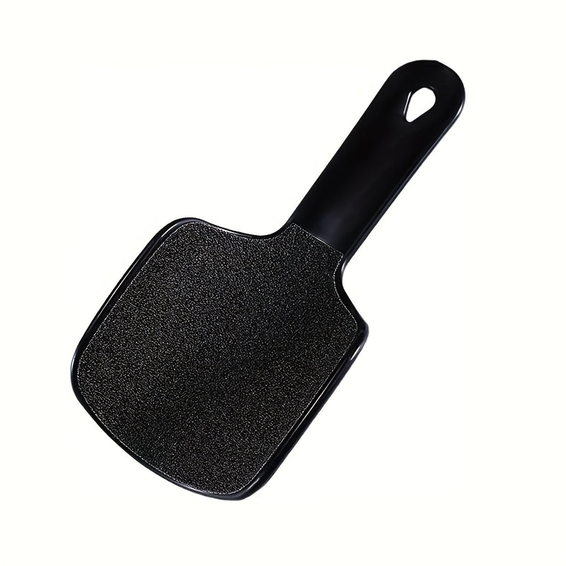 1pc Lima Profesional para Pies - Raspador de Doble Cara Resistente con Cordón Colgante, Agarre Antideslizante - Para Hogar, Salón o Spa, Herramienta Duradera de PP, Diseño Ergonómico y Construcción de Calidad