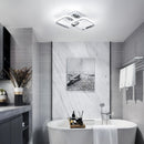 1 pieza de Luz de Techo LED Moderna - Metálica, Montaje Semi-Bajante, Aparato Desmontable, Incluye Herrajes de Instalación, No Requiere Batería, con Bombilla, 85V-265V, para Sala de Estar, Dormitorio, Isla de Cocina, Baño, Restaurantes, Cafeterías, Hotel