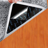 4/8/12 pzas Pinzas para alfombras, almohadillas antideslizantes para alfombras para pisos de madera dura y azulejos, cinta de alfombra reutilizable y lavable para alfombras de salas de estar, almohadilla adhesiva de doble cara para alfombra que mantiene