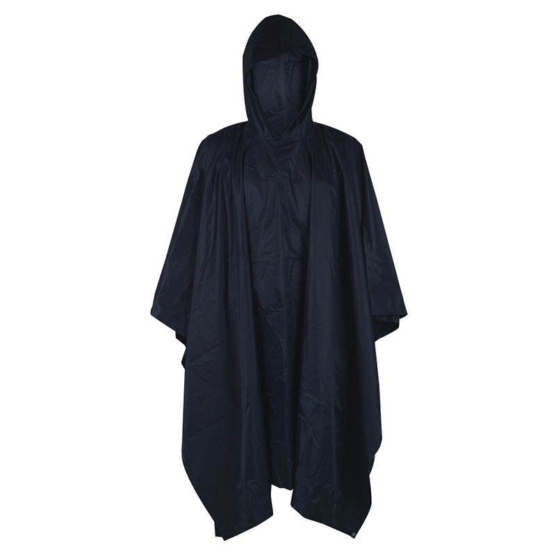 Impermeable Capucha Capa Poncho Adultos Protección Lluvia MJ075