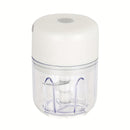 Mini Trituradora de Ajo Recargable de 8,45 onzas - Duradera y Resistente, Carga USB, 1200 RPM, Ideal para Triturar Ajo, Pimientos, Cebolla, Carne Picada, Frutos Secos y Más
