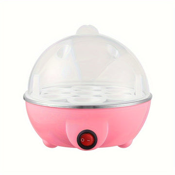 Cocinador de Huevos Mini, Tapón Transparente, Gran Capacidad de Vapor, Olla Multifuncional Automática, Ideal para Desayunos Nutritivos. Base de Acero Inoxidable de Grado Alimenticio, Segura y Confiable. Accesorio de Cocina Automático Perfecto para Huevos