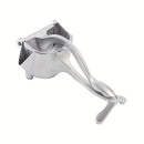 Exprimidor de Cítricos Manual de Aleación de Aluminio Premium - Exprimidor Resistente para Limones y Naranjas, Multifuncional para Uso Doméstico y al Aire Libre, Diseño Metálico Duradero para la Extracción de Jugo Fresco