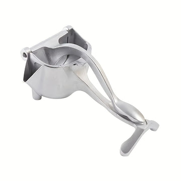 Exprimidor de Cítricos Manual de Aleación de Aluminio Premium - Exprimidor Resistente para Limones y Naranjas, Multifuncional para Uso Doméstico y al Aire Libre, Diseño Metálico Duradero para la Extracción de Jugo Fresco