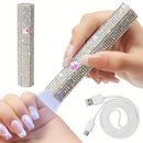 Lámpara de uñas portátil profesional, secador de uñas de gel recargable, carga USB, sin formaldehído, batería de litio de 200mAh, herramienta de manicura en casa DIY