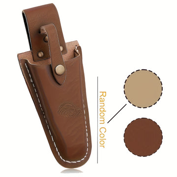 Estuche clásico de cuero para tijeras de podar y tijeras - Funda protectora para herramientas para tijeras de podar, tijeras, alicates - Duradero, no necesita electricidad, accesorio para herramientas