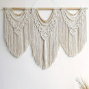 Tapiz bohemio con borlas grandes, decoración tejida a mano elegante para el hogar, dormitorio, sala de estar, bodas, fiestas de Halloween y Navidad
