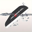 2 piezas de cubierta para espejo retrovisor contra la lluvia - cortina de lluvia para espejo retrovisor, parasol, fácil de instalar, sin necesidad de taladrar, adecuado para todos los coches