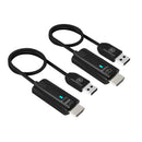 Transmisor y receptor inalámbricos 30M 4K, decodificación 1080P, salida 60Hz, 8 TXs a 1 RX, kit de extensión de video y audio inalámbrico 5G, adaptador de TV Stick, cable de exhibición para cámara, portátil, escritorio, PC, TV Box, PS5/4 a monitor de TV,