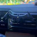 [Soporte de Teléfono para Auto Ventilación] Soporte de Teléfono para Auto con Montura de Ventilación de Gravedad Mecánica Inspirado en Murciélagos - Montura Universal para Ventilación de Aire - Material ABS