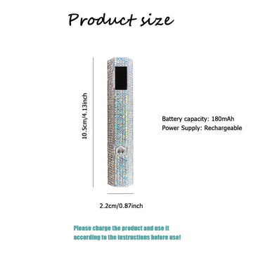 Linterna portátil para uñas - Secador de esmalte en gel de secado rápido, carga USB, manual - Luz para uñas de manos y pies, regalo de San Valentín