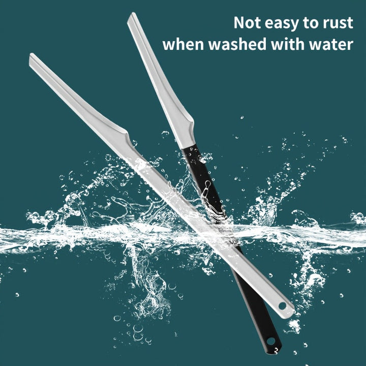 Tijeras de cuidado profesional para pies - Tijeras de pedicura y manicura de acero inoxidable de doble cara para la eliminación de, seco, ligero beige y pies encarnados - Herramienta exfoliante suave con kit de cuidado manual, no necesita energía, uso en