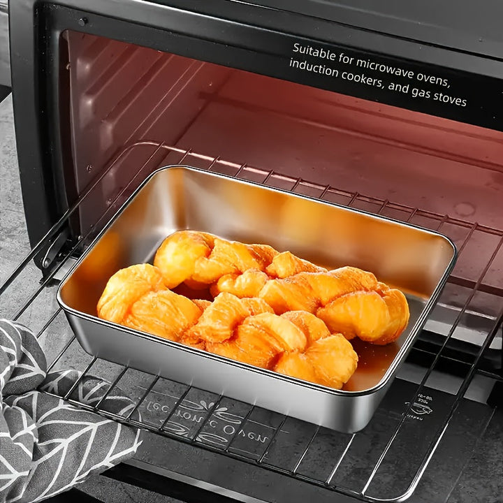 Juego de 10 recipientes de acero inoxidable para almacenar alimentos, apilables, con tapas herméticas, ideales para refrigerador y congelador, perfectos para preparar comidas y organizar la cocina, temporada de graduación, regreso a clases y verano