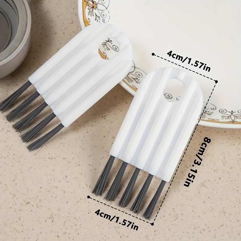Kit de limpieza multifuncional para computadora, 1 pieza: cepillo suave limpiador de teclado, removedor de polvo en esquinas y limpiador de teclas, material plástico, modo sin energía, sin batería, para mantenimiento de teclado y computadora