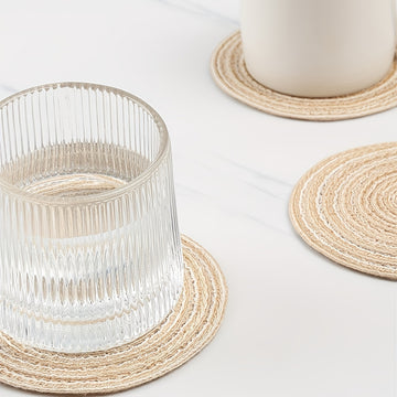 4pcs Posavasos de Poliéster para Manteles