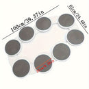8 bandejas Susan Perezoso Giratorio Mesa de Comedor bandeja, diseño deslizante mesa Giratorio bandeja de servicio, adecuado para mesas rectangulares o redondas, bandeja giratoria de cocina reutilizable, perfecto para fiestas, reuniones familiares