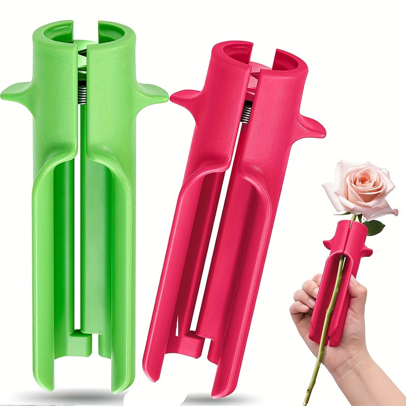 Herramienta para Eliminar Espinas de Rosas (2 piezas), Tijeras de Poda Duraderas para Jardinería, Arreglos Florales y Cuidado de Rosas