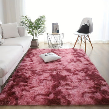 4 estilos de alfombra de felpa suave, alfombra de punto antideslizante con barrera contra la humedad, lavable a máquina, fibra de poliéster ligera, rectángulo para dormitorio, sala de estar, decoración de pasillo, festiva para Navidad, Hanukkah, Acción d