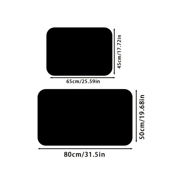 Alfombra de baño de felpa coral suave con memoria - Secado rápido, antideslizante, lavable a máquina con diseño de conchas y estrellas de mar para decoración de baño, dormitorio, cocina y lavandería, alfombra de baño