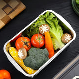 Recipiente Hermético de Acero Inoxidable Premium con Tapa Sellada y Válvula de Ventilación, Apto para Microondas/Congelador/Horno, Lavavajillas, Reutilizable para Comidas en Casa, Viajes o Sobras del Trabajo