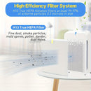 Filtro de reemplazo C545 compatible con purificador de aire Winix C545, solo filtro HEPA S, para filtro S de Winix 1712-0096-00, 4 paquetes de filtros HEPA VERDADEROS