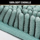 Alfombrilla De Baño De Chenilla De 2 Piezas, Alfombra De Baño En Forma De U Y Rectangular, Alfombra De Felpa Suave Y Peluda Para Baño, Alfombrilla De Inodoro Antideslizante Y Absorbente De Agua, Decoración De Baño