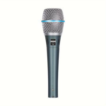 Micrófono Dinámico XGES-87A Profesional de Mano con Cable de 3m y Bolsa para Juegos, Karaoke y Canto