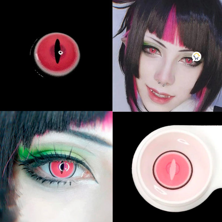 Lentes De Contacto Cosplay Lentillas Disfraz Anime Halloween LENC